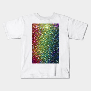 Shiny Glitter & Sparkle Beaded Glamour Kids T-Shirt